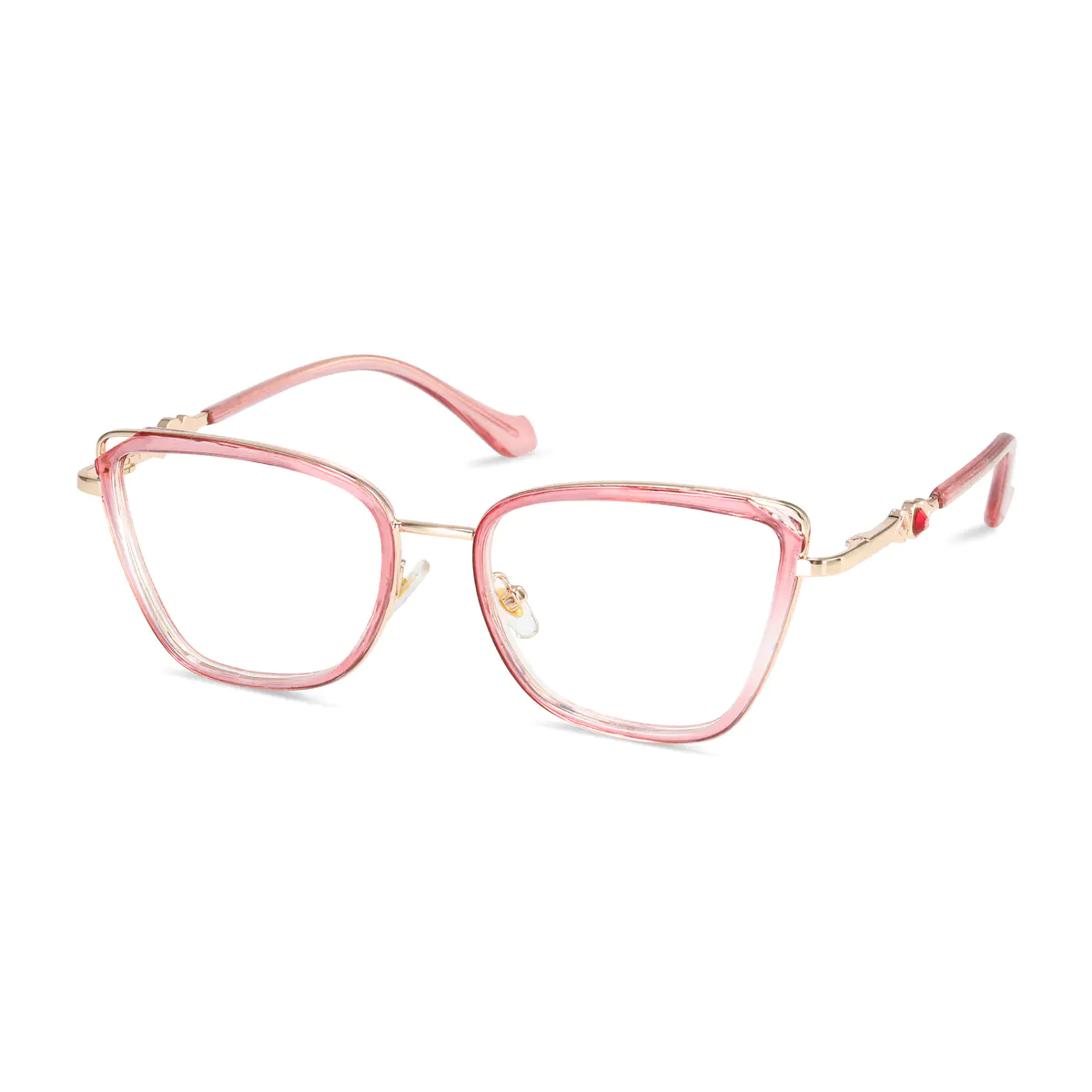 Cat-eye Transparent Pink