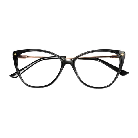 Cat-eye Black Eyeglasses