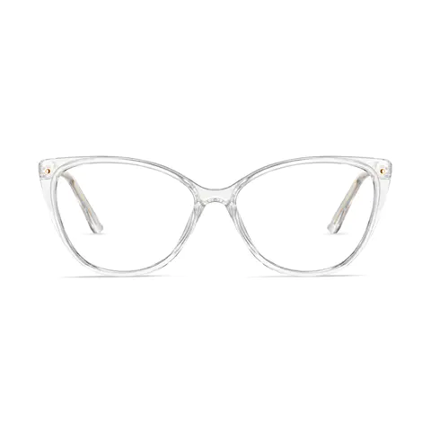 Cat-eye Clear Eyeglasses