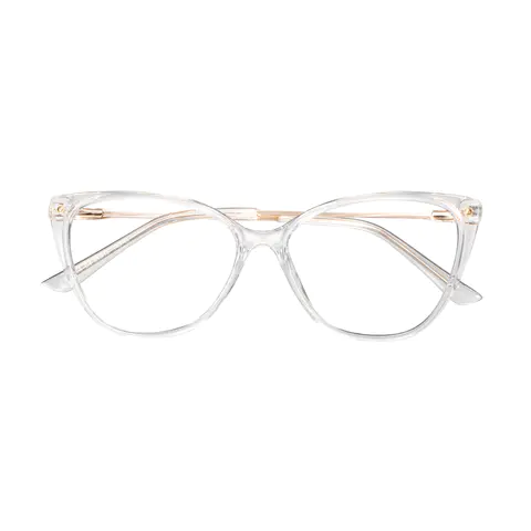 Cat-eye Clear Eyeglasses