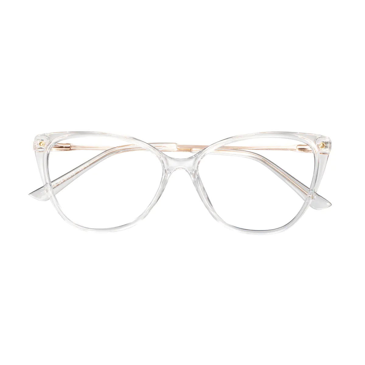 Cat-eye Clear Eyeglasses
