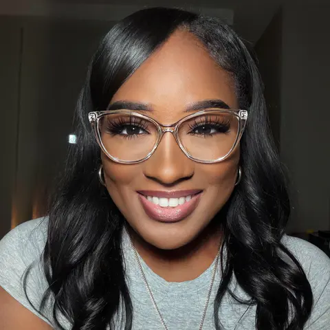 Cat-eye Clear Eyeglasses