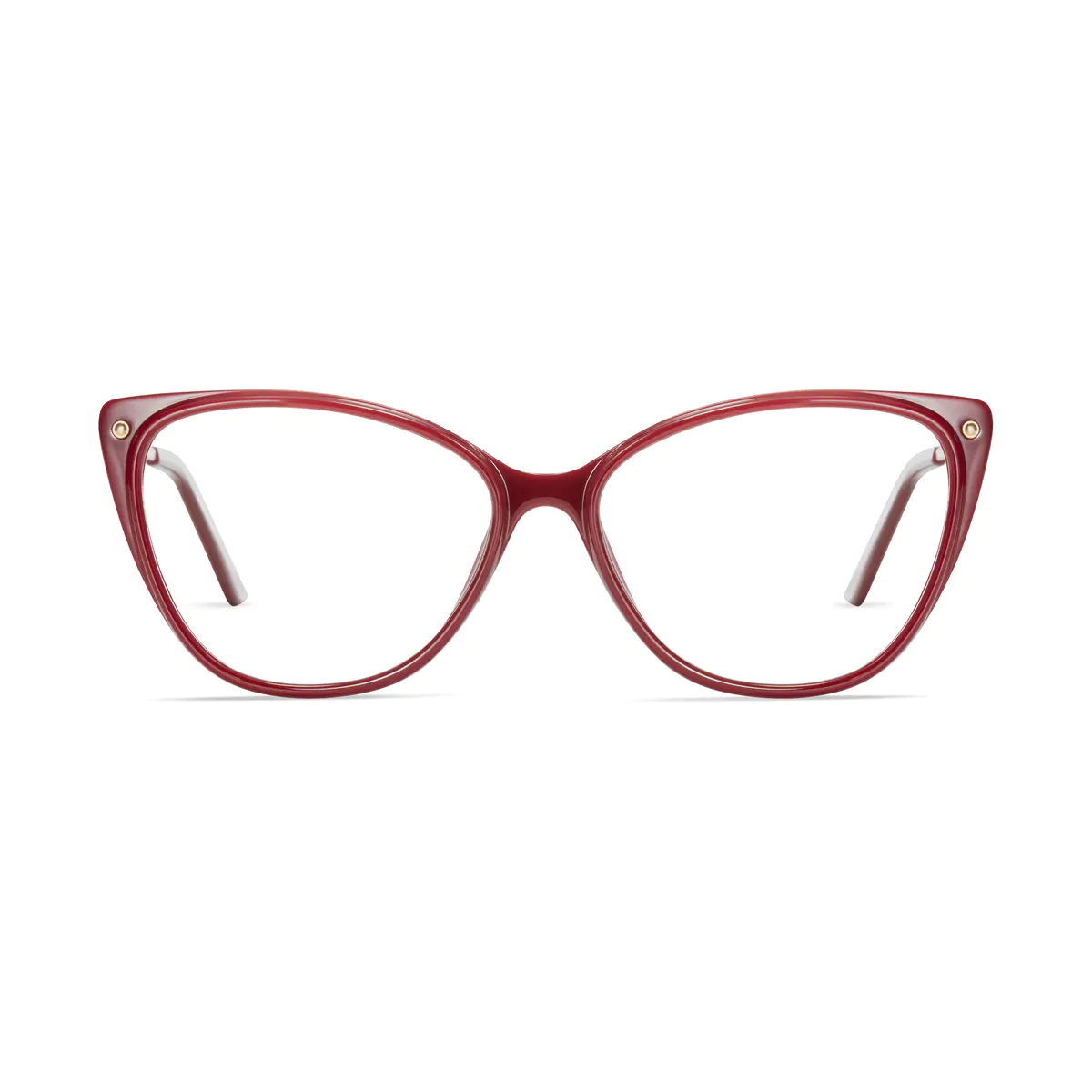 Cat-eye Wine Eyeglasses