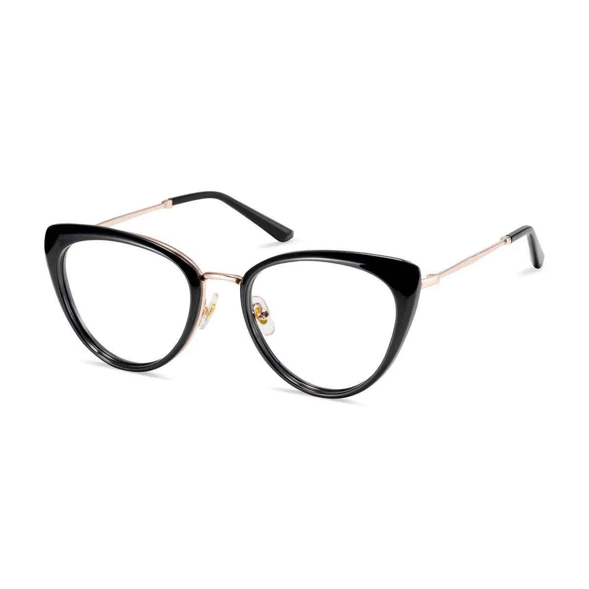 Cat-eye Black Eyeglasses