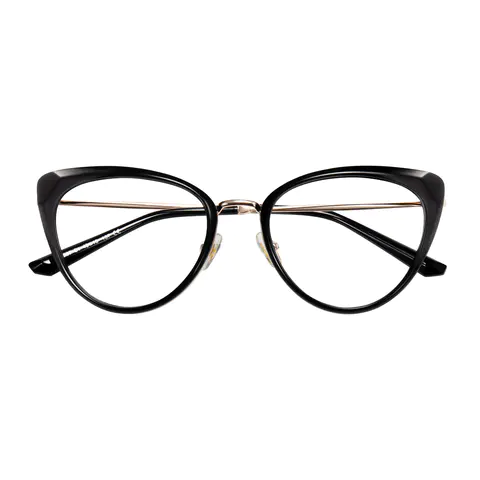 Cat-eye Black Eyeglasses