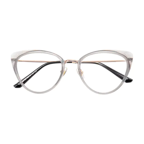 Cat-eye Transparent Gray