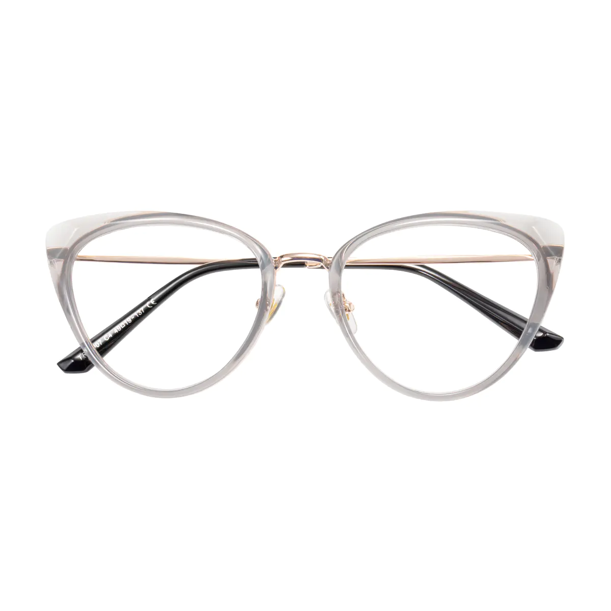 Cat-eye Transparent Gray