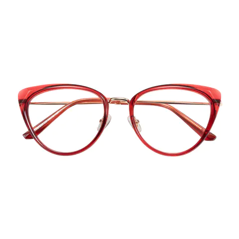Cat-eye Transparent Red