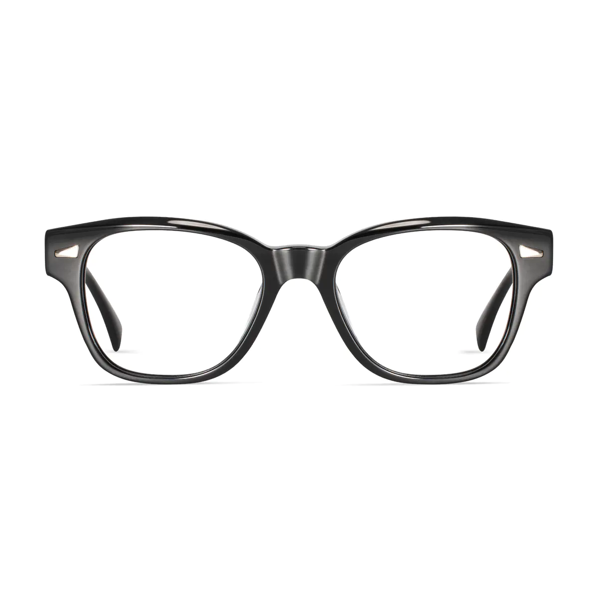 Oval Black Eyeglasses