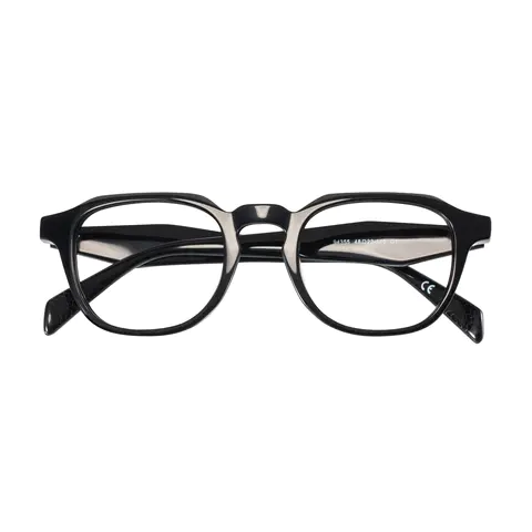 Square Black Eyeglasses