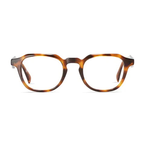 Square Tortoiseshell Eyeglasses