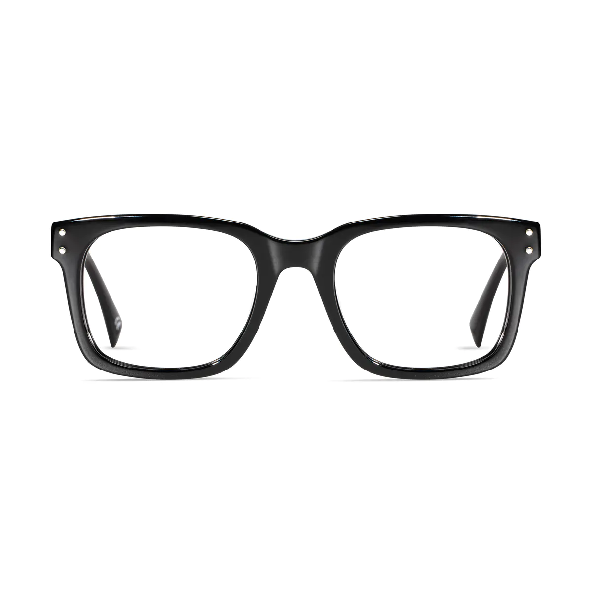 Square Black Eyeglasses