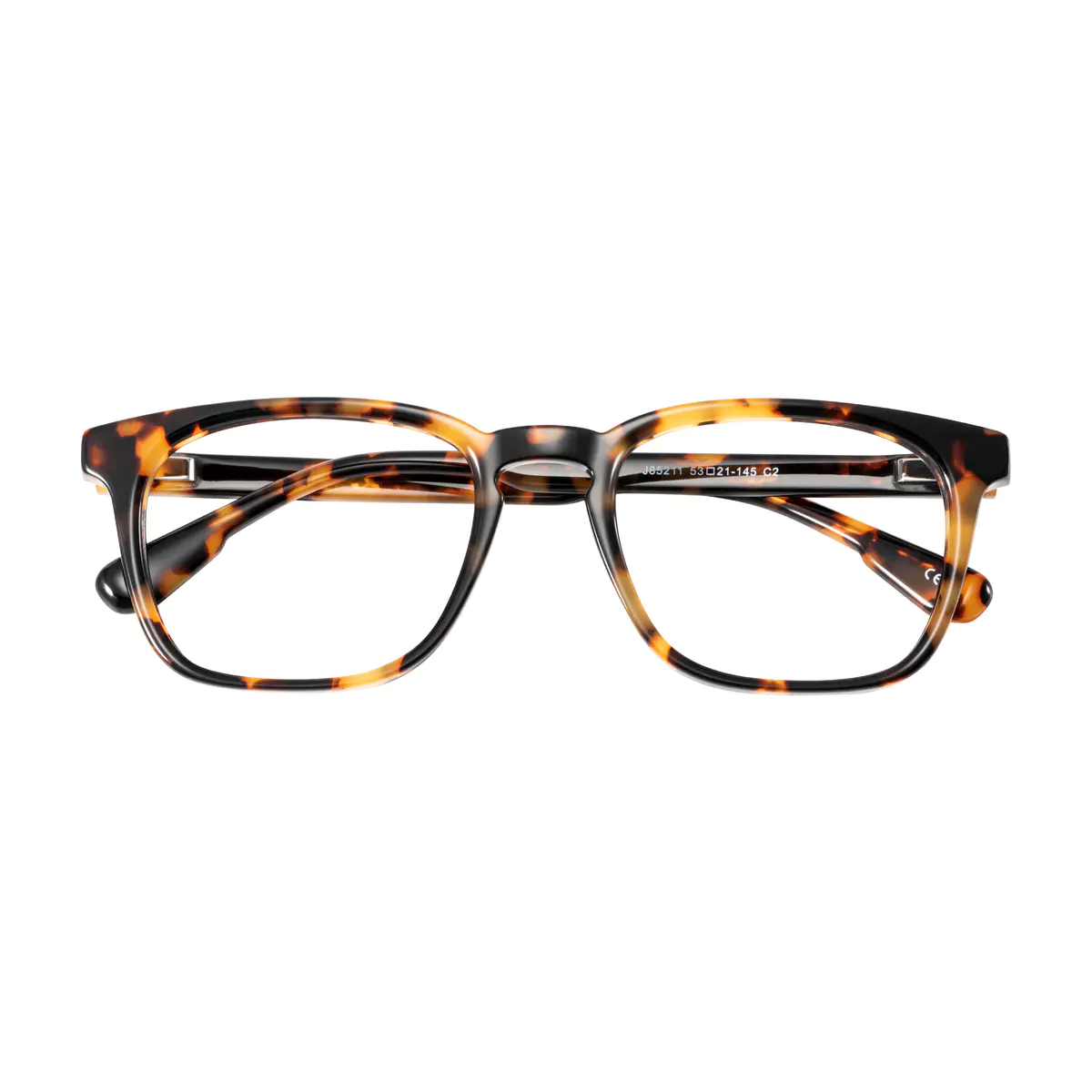 Rectangle Tortoiseshell Eyeglasses