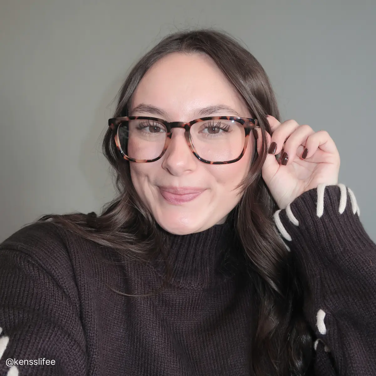 Rectangle Tortoiseshell Eyeglasses