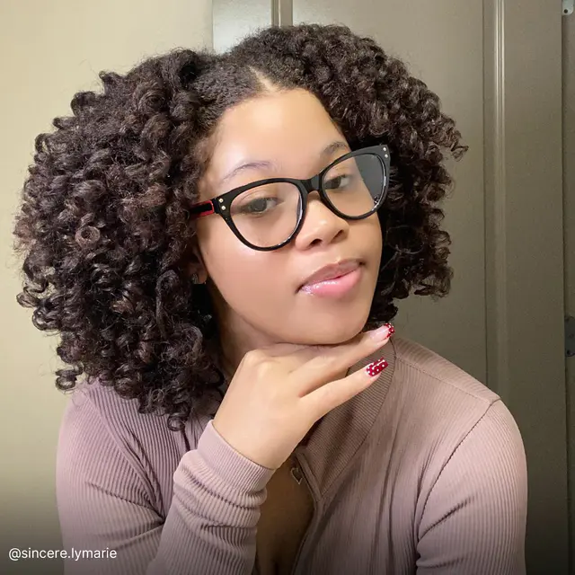 Cat-eye Black Eyeglasses