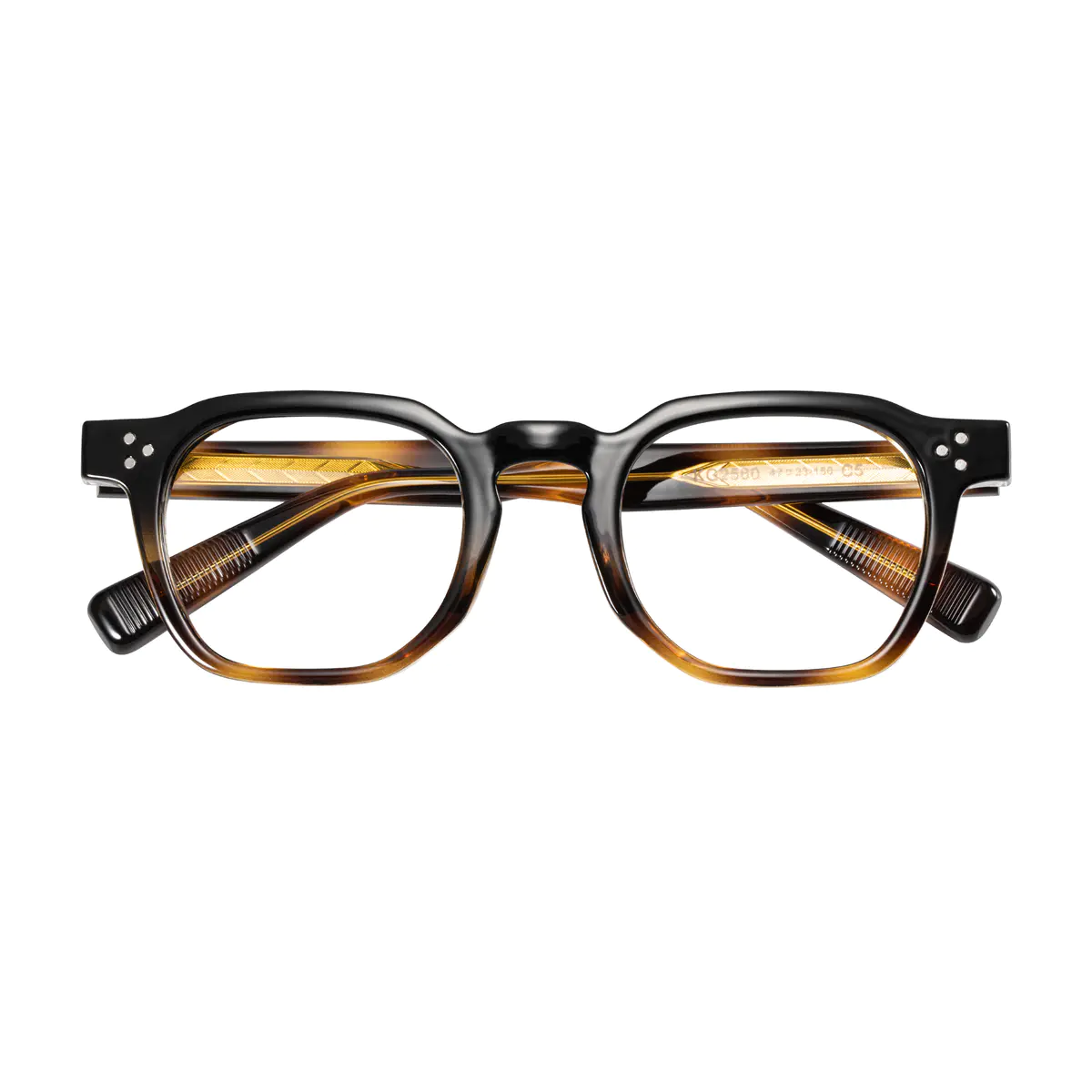 Oval Tortoiseshell Eyeglasses
