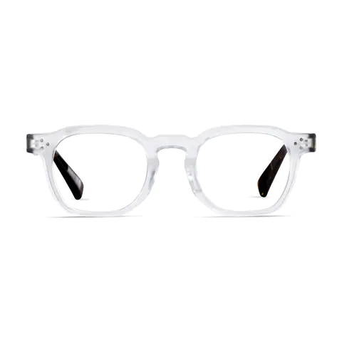 Oval Clear Eyeglasses