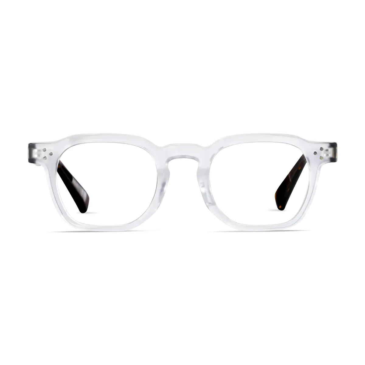 Oval Clear Eyeglasses