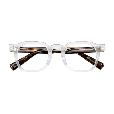 Oval Clear Eyeglasses