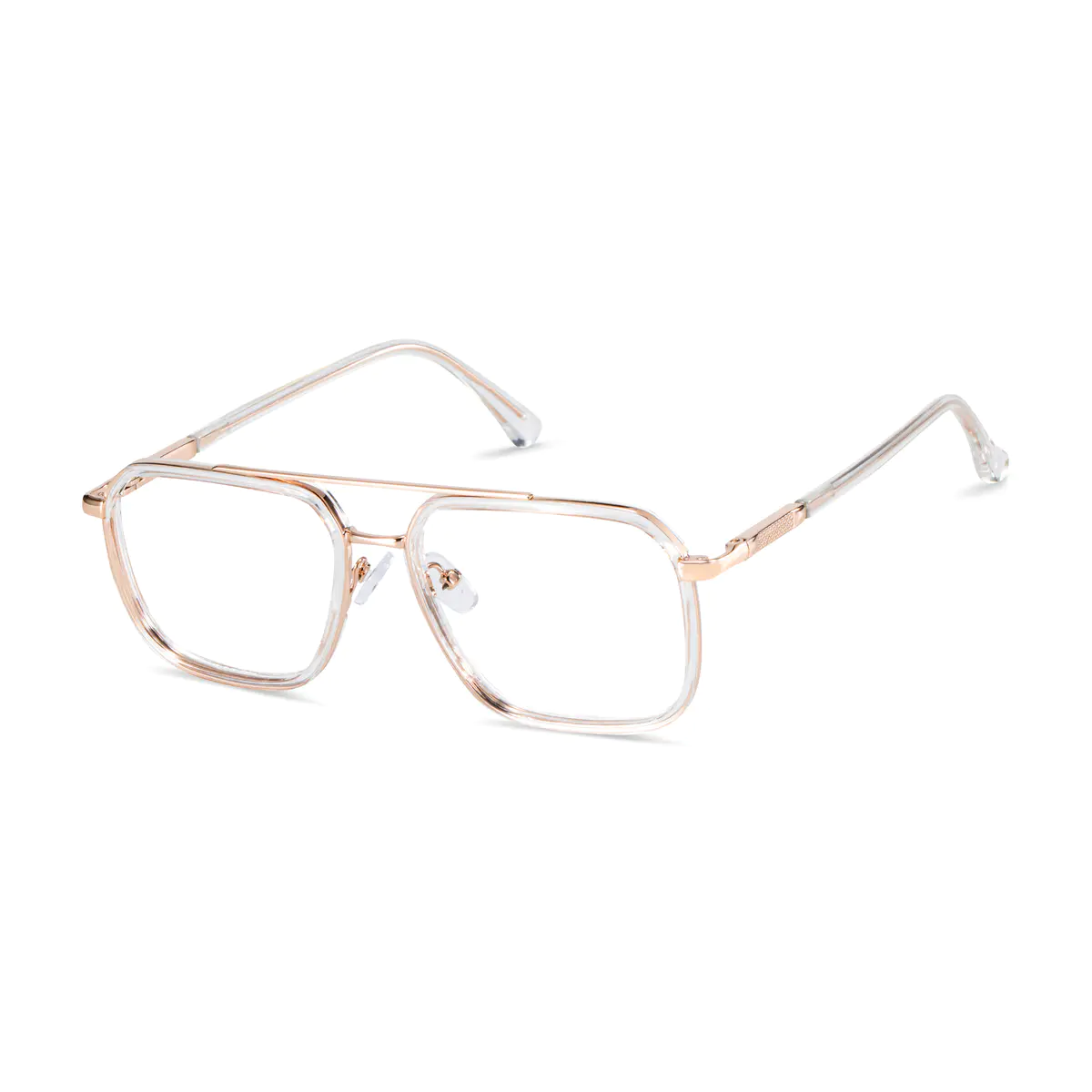 Aviator Clear Eyeglasses