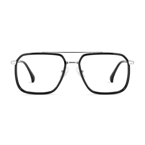 Aviator Black Silver