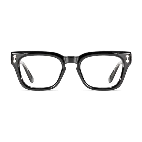 Rectangle Black Eyeglasses