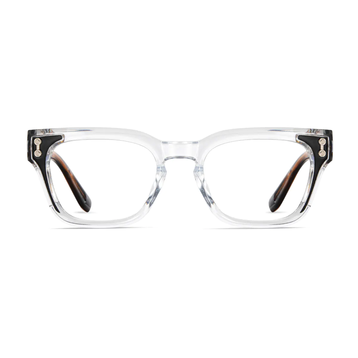 Rectangle Clear Eyeglasses