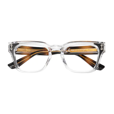 Rectangle Clear Eyeglasses