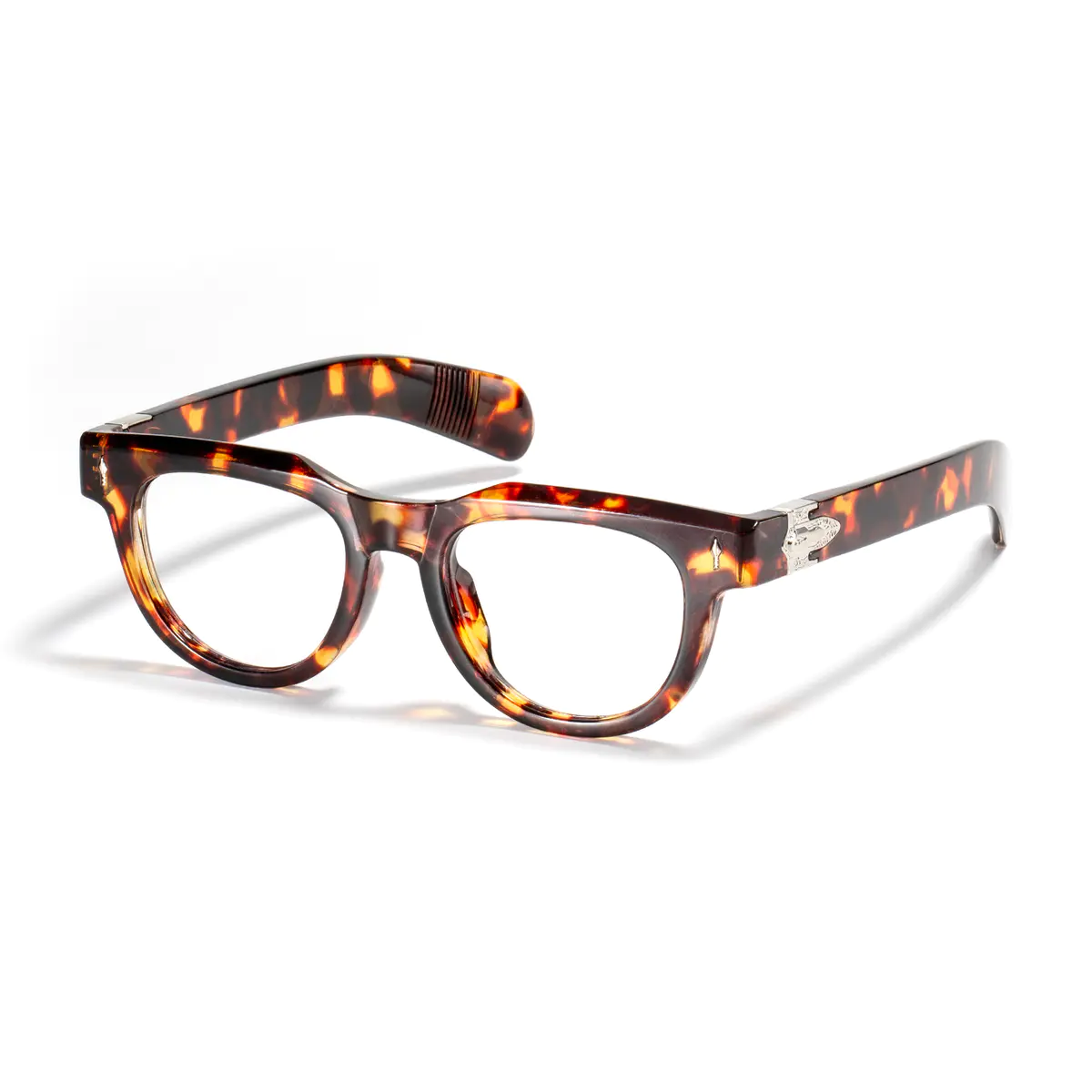 Oval Tortoiseshell Eyeglasses