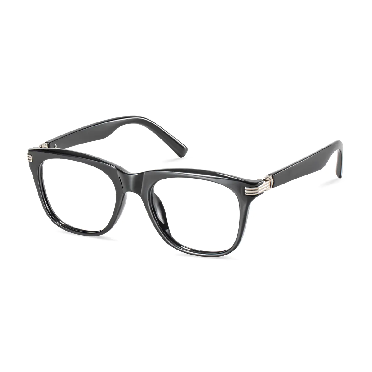 Rectangle Black Eyeglasses