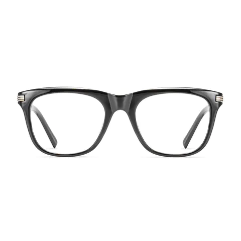 Rectangle Black Eyeglasses