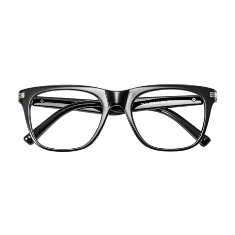 Rectangle Black Eyeglasses