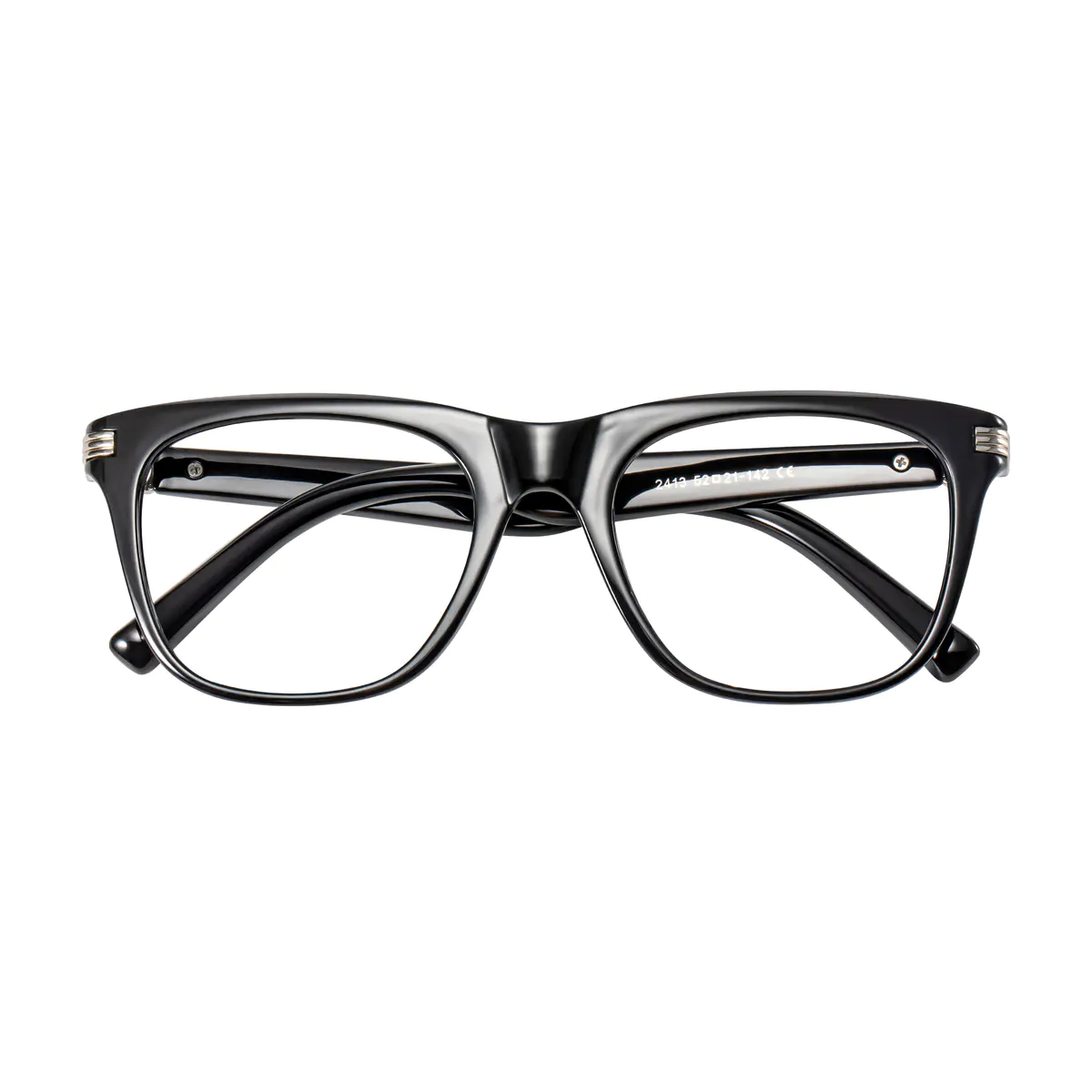 Rectangle Black Eyeglasses