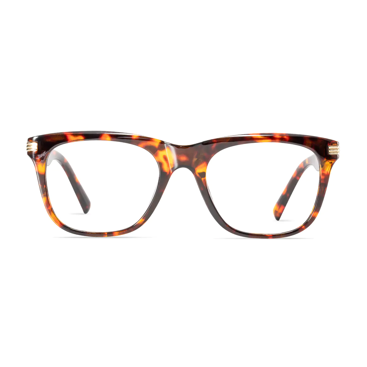 Rectangle Tortoiseshell Eyeglasses