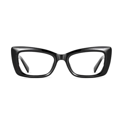 Rectangle Black Eyeglasses