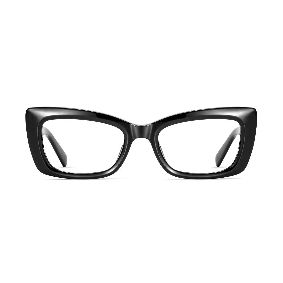 Rectangle Black Eyeglasses