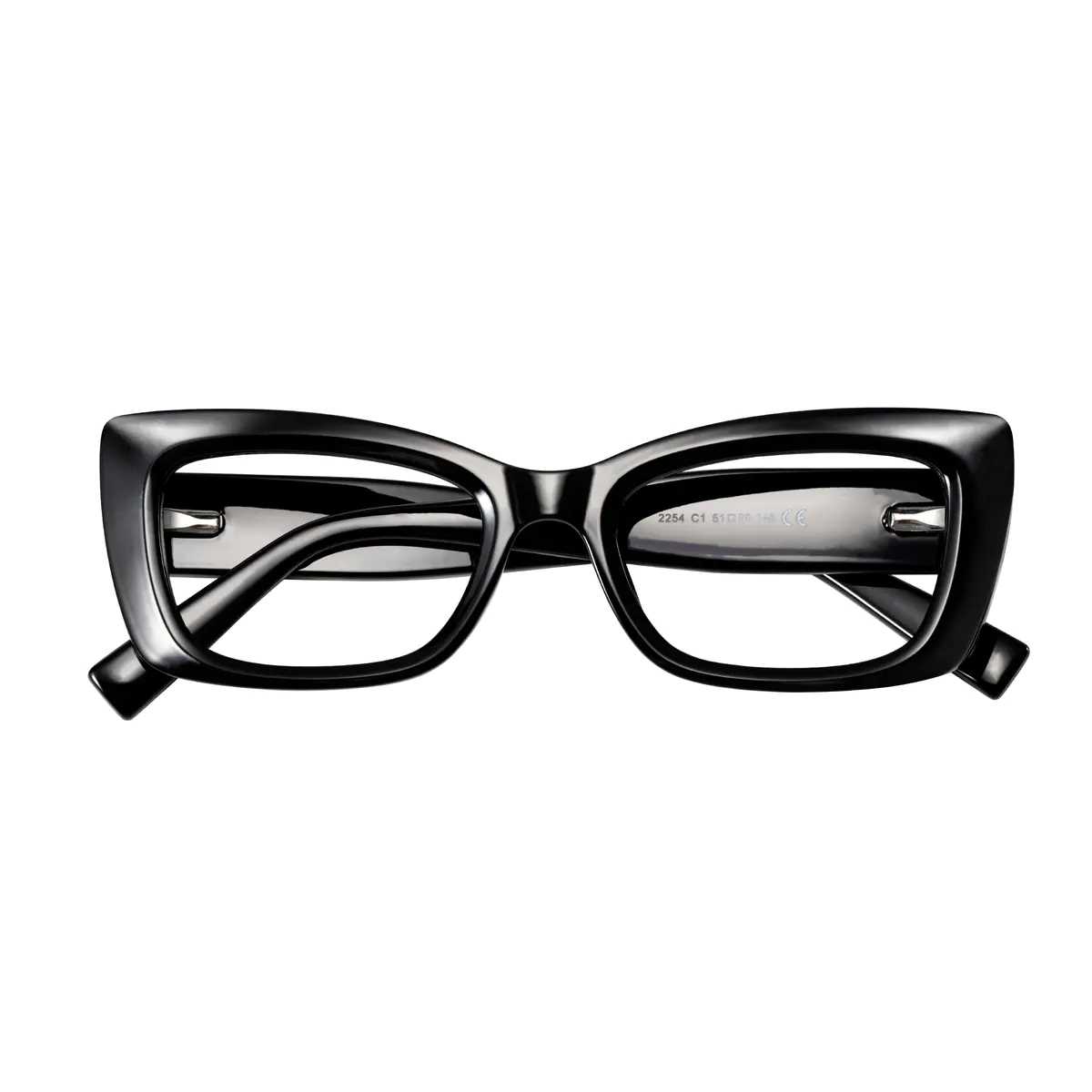 Rectangle Black Eyeglasses