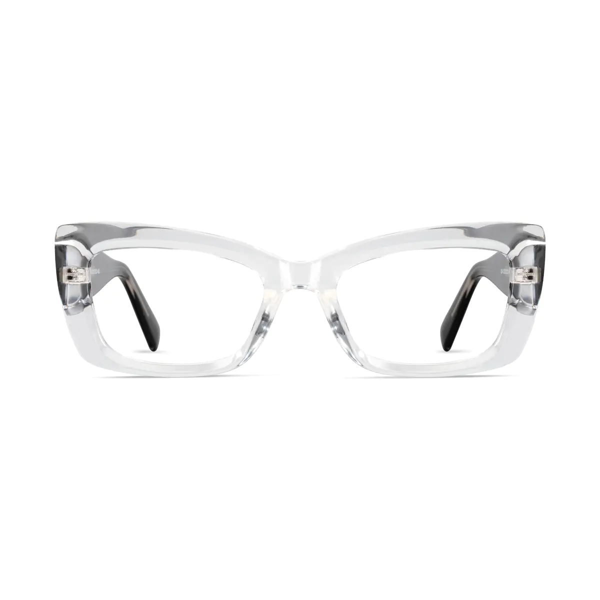 Rectangle Clear Eyeglasses