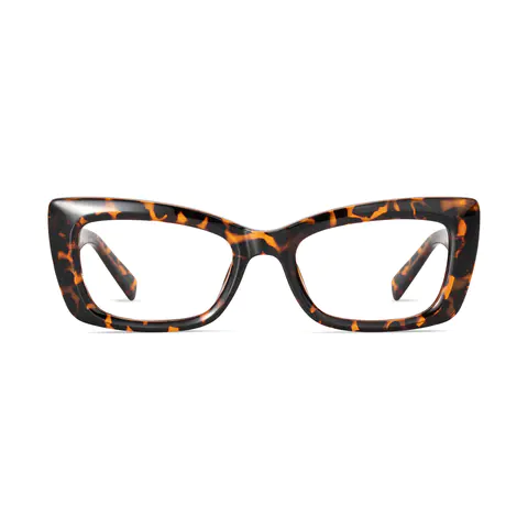 Rectangle Tortoiseshell Eyeglasses