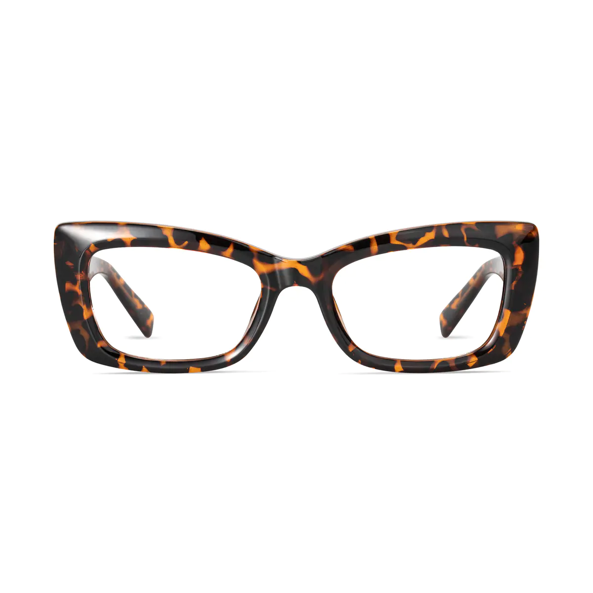 Rectangle Tortoiseshell Eyeglasses