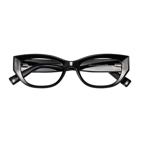Rectangle Black Eyeglasses