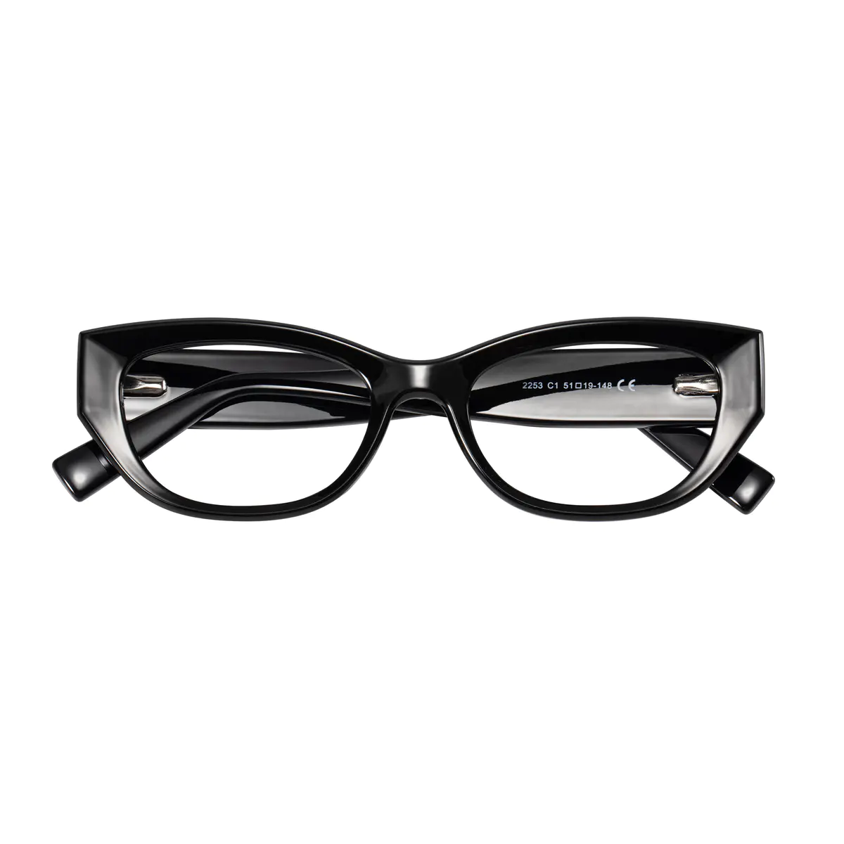 Rectangle Black Eyeglasses