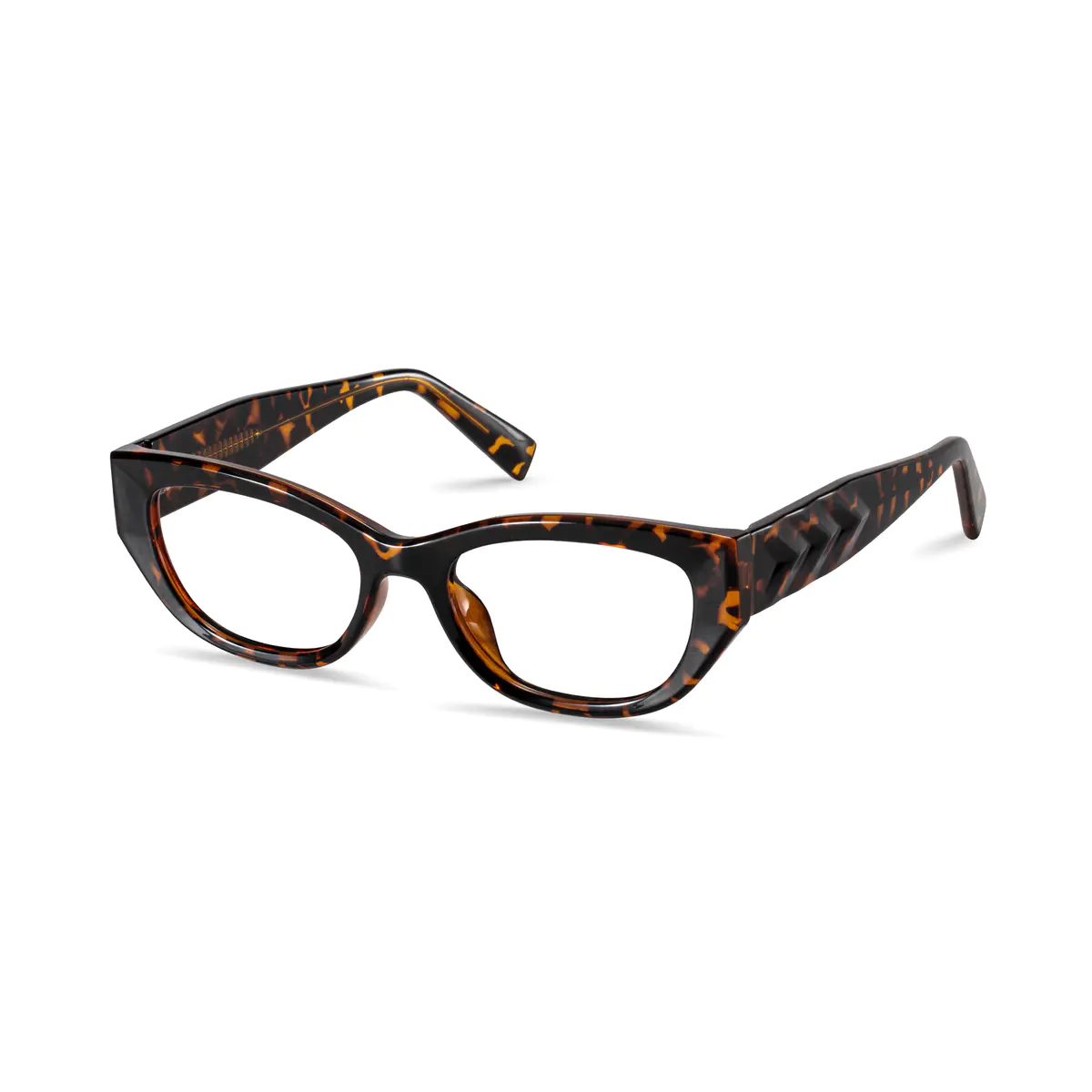 Rectangle Tortoiseshell Eyeglasses