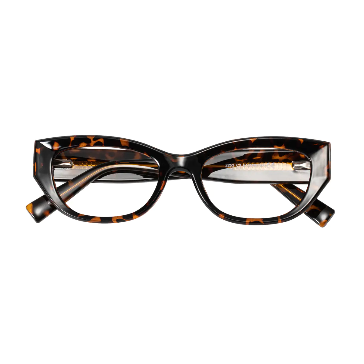 Rectangle Tortoiseshell Eyeglasses