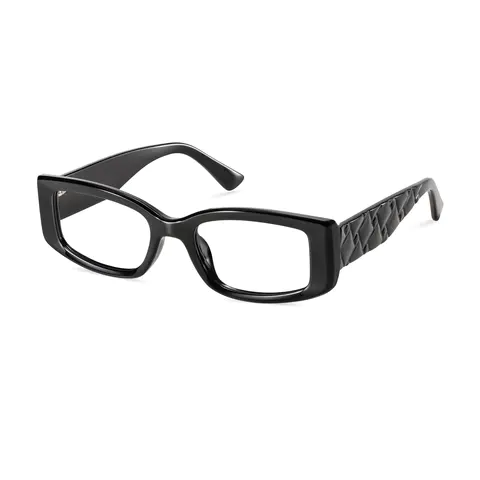 Rectangle Black Eyeglasses