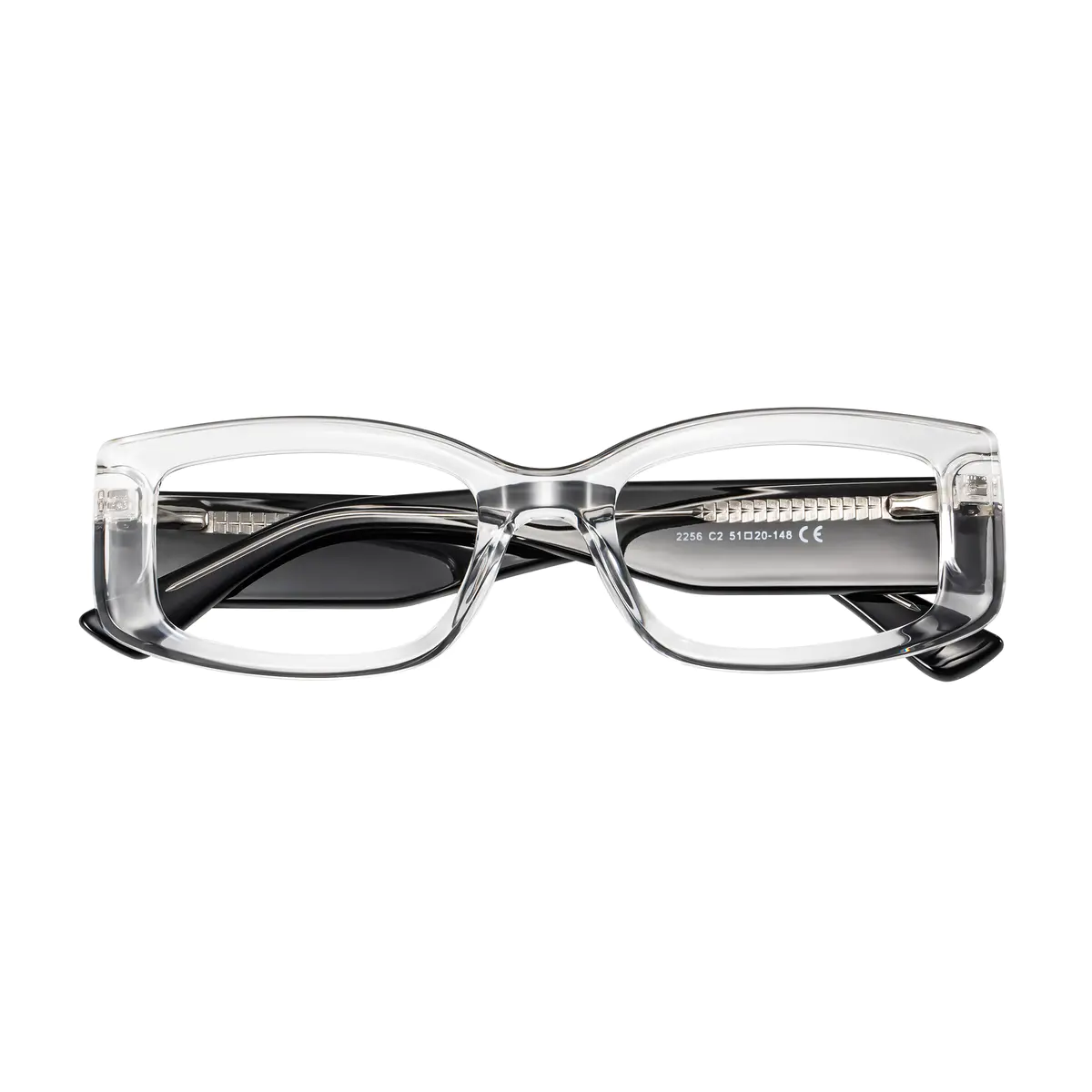 Rectangle Clear Eyeglasses