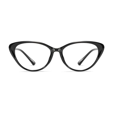 Cat-eye Black Eyeglasses