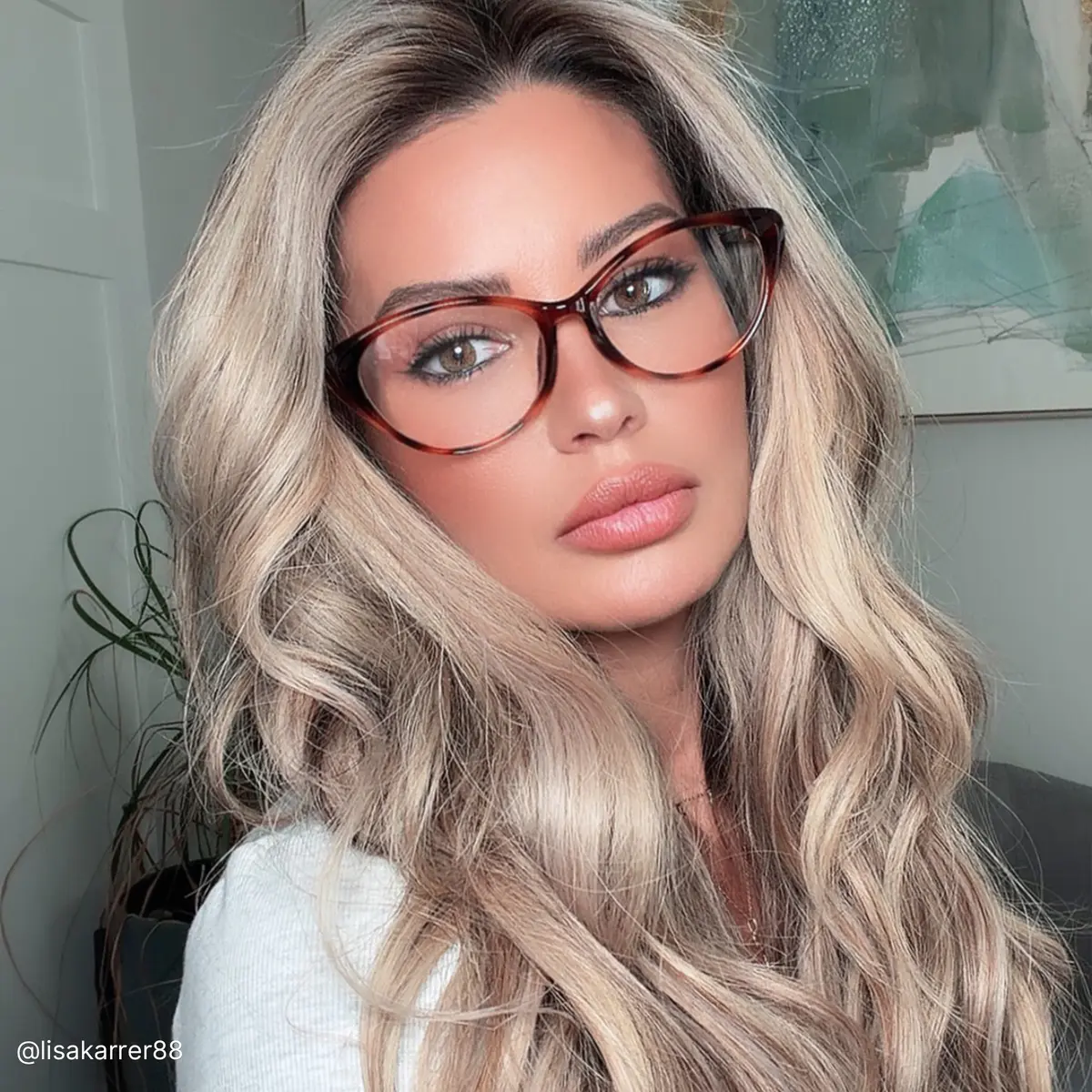 Cat-eye Tortoiseshell Eyeglasses