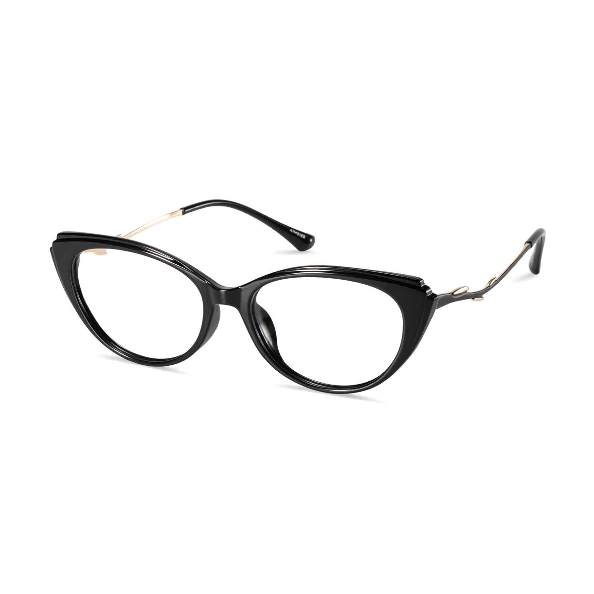 Cat-eye Black Eyeglasses