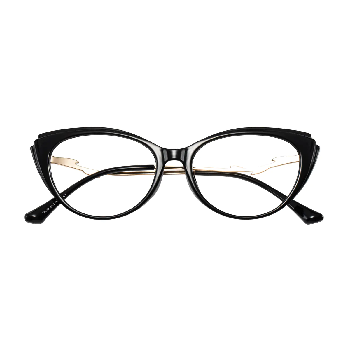 Cat-eye Black Eyeglasses